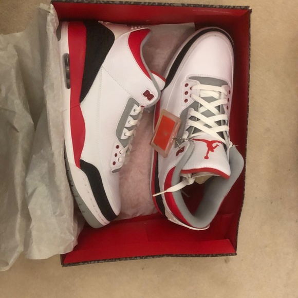 NIKE Air Jordan 3 Retro 136064 120 \'Fire Red\' 2013 main image 8